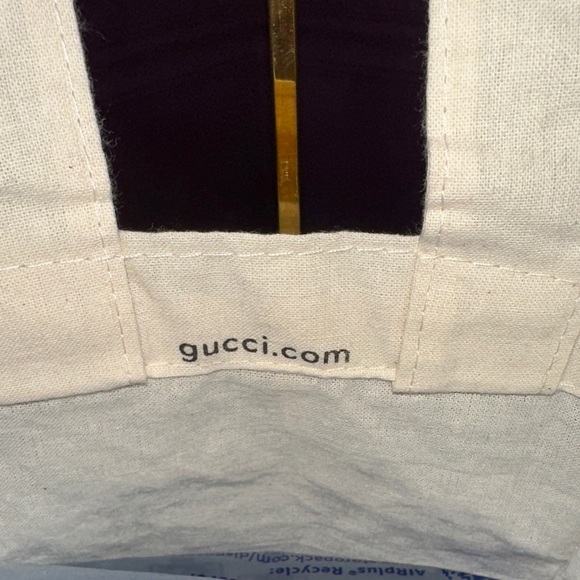 Gucci Ivory Canvas Tote - Picture 3 of 3